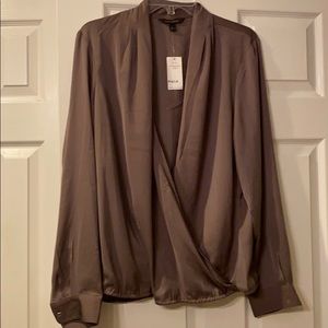 Cross cross front blouse , Banana Republic